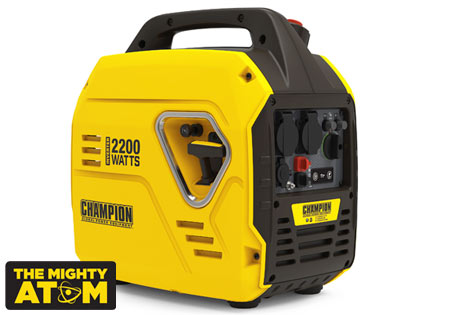 Champion 2200 Watt Inverter-Generator – The Mighty Atom!