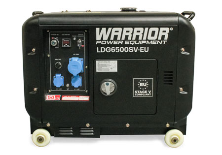 Warrior 5500W Dieselelverk, ATS 1-fas