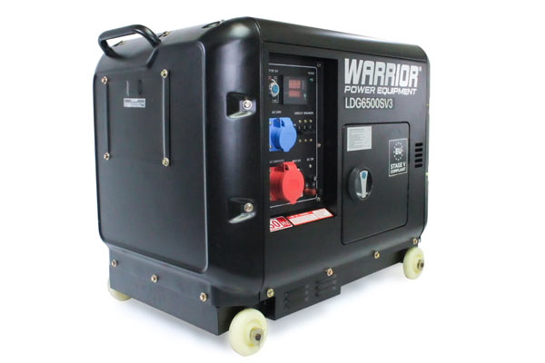 Warrior 6,25 kVa Dieselgenerator, 3-phasig